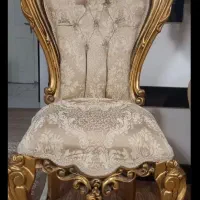 مبل سلطنتی  ۹ نفر با میز وعسلی