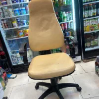 صندلی اداری چرخ دار جک دار