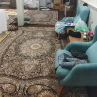 مبل با میز وعسلی قیمت پایین گذاشتم زود بره|مبلمان خانگی و میز عسلی|قم, نیروگاه|دیوار
