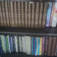 تاریخ طبری ۱۶ جلدی و کتابخانه شخصی|کتاب و مجله تاریخی|کهک, |دیوار