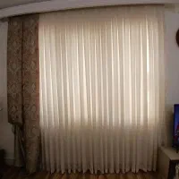 دوعددپرده‌پذیرایی|پرده، رانر، رومیزی|باغستان, |دیوار