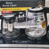 چایی سازبغل وروهمی لمسی سیلور کرست|سماور، چای‌ساز، قهوه‌ساز|قم, علی آباد سعدگان|دیوار