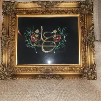 تابلو ون یکاد وتابلو گلدوزی شده|تابلو، نقاشی، عکس|قزوین, |دیوار