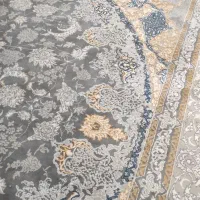 فرش میزبان ۷۰۰شانه گل برجسته شیک تمرین مدل طوسی|فرش|پاکدشت, پاکدشت (مامازند)|دیوار