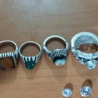 انواع انگشتر نقره کهنه کلکسیونی