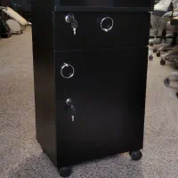 ترولی آرایشگاه ترولی چوبی ترولی قفل دار پایه سشوار