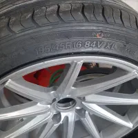 رینگ و لاستیک  ووسن چرخشی ۱۹۵.۴۵.۱۶ آک