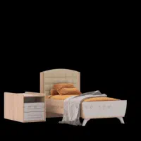 تخت دومنظوره کودک و نوجوان آپادانا خیلی شیک|تخت و صندلی بچه|آبدانان, |دیوار