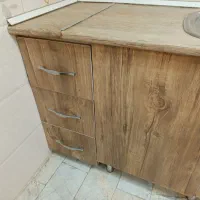 کابینت ام دی اف به همراه گاز رومیزی و هود|اجاق گاز و لوازم برقی پخت‌وپز|اسلام‌شهر, باغ فیض|دیوار