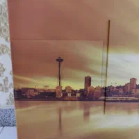 تابلو شاسی برجسته منظره شهر تورنتو|تابلو، نقاشی، عکس|تهران, شهرک بوعلی|دیوار