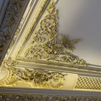 گچبری پیش ساخته میکروسمنت پتینه گچ سمنان نقاشی|خدمات پیشه و مهارت|کیش, |دیوار