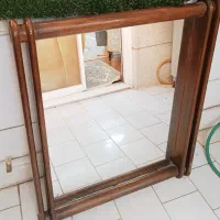 آینه آرایشی با چوب راش ضمانتی
