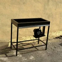 منقل کبابی فن دار