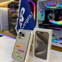 ایفون 15 پرو iphone 15 pro باتری 100 /اقساط 3.5%