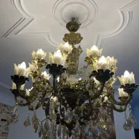 لوستر|لوستر و چراغ آویز|لاهیجان, مهرگان|دیوار