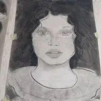فروش یک نقاشی سیاه قلم