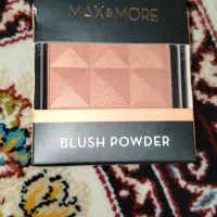 رژگونه اصلی و پودر فیکس