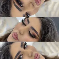شنیون و میکاپ