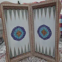 تخته نرد ۶۰ سانت خاتم و صدف|صنایع دستی و سایر لوازم تزئینی|اصفهان, بهارستان|دیوار