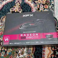 گرافیک RX 580 XFX 8G بدون ماین تمیز