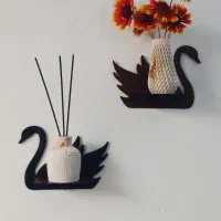 شلف / قفسه طرح قو|کتابخانه، شلف، قفسههای دیواری|قم, پردیسان|دیوار