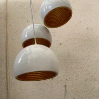 لوستر سقفی فلزی سه شاخه|لوستر و چراغ آویز|تهران, سوهانک|دیوار