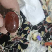 انگشتر عقیق بسیار زیبا و بزرگ کم یاب و خاص
