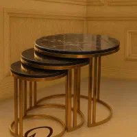 فروش میز عسلی ۳عددی مستقیم از تولیدکننده