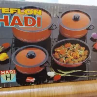 سرویس قابلمه تفلون ۸ تکه