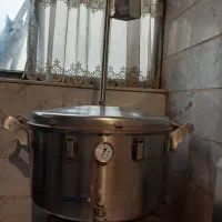 دستگاه تقطیر استیل در حد نو کاملا سالم ۷۰ لیتری
