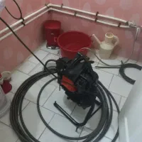 لوله بازکنی فاضلاب در رودسر وحومه. بافنر برقی