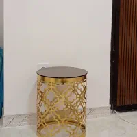 میز آینه ای طلایی|مبلمان خانگی و میز عسلی|قم, نوقطار|دیوار