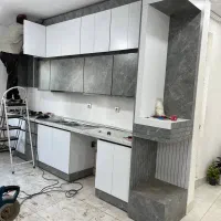 کابینت وکمد دیواری|کتابخانه، شلف، قفسه‌های دیواری|ارومیه, |دیوار