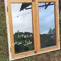 پنجره با چهار چوب|مصالح و تجهیزات ساختمان|فومن, |دیوار
