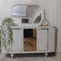 آینه کنسول و میز تی وی