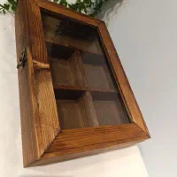 جعبه تی بک چوبی|ظروف سرو و پذیرایی|قم, صفائیه|دیوار