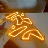 تابلو ال ای دی قهوه لوله لایت باکس نئون و...