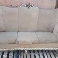 مبل هفت نفره سالم|مبلمان خانگی و میز عسلی|قم, آزادگان|دیوار