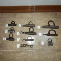 قفل چالشتری|کلکسیون اشیاء عتیقه|اصفهان, شهرک زاینده رود|دیوار