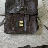 کیف دوشی مردانه چرم رمزی