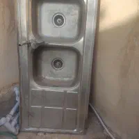 سینک دوقلو استیل