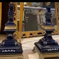 جفت شمعدان انتیک|صنایع دستی و سایر لوازم تزئینی|تهران, افسریه شمالی|دیوار