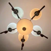 لوستر ۵ لامپی