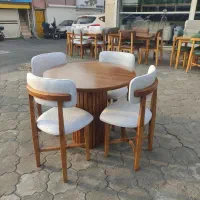 نهار خوری چهار نفره/تولید کننده|میز و صندلی غذاخوری|رشت, گلزاران|دیوار