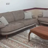 مبل راحتی ۸ نفره در حد نو|مبلمان خانگی و میز عسلی|دزفول, |دیوار