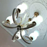 دو عدد لوستر 5 شاخه