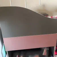 تخت خواب ام دی اف دو منظوره نوزاد نوجوان در جم|تخت و سرویس خواب|جم, |دیوار