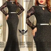 لباس مجلسی لمه مشکی