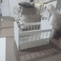 سرویس چوب نوزاد|تخت و سرویس خواب|قم, شاه ابراهیم|دیوار