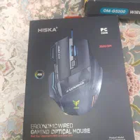 موس گیمینگ هیسکا و کیبورد گیمینگ وان مکس